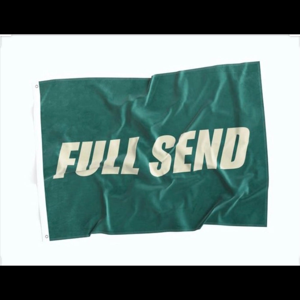 Nelk Boys Full Send Green Classic Flag